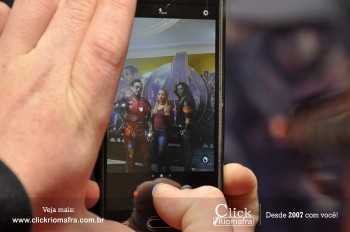 Fotos do Homem de Ferro e Gamora no Cineplus Emacite Click Riomafra (83)