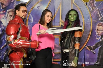 Fotos do Homem de Ferro e Gamora no Cineplus Emacite Click Riomafra (90)