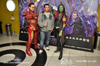 Fotos do Homem de Ferro e Gamora no Cineplus Emacite Click Riomafra (95)