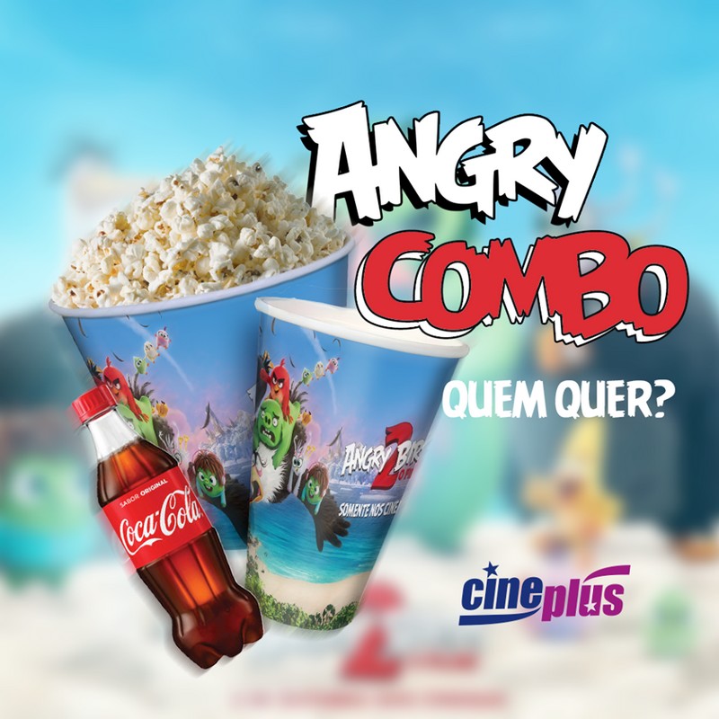 Angry Balde e Angry Copo personalizado