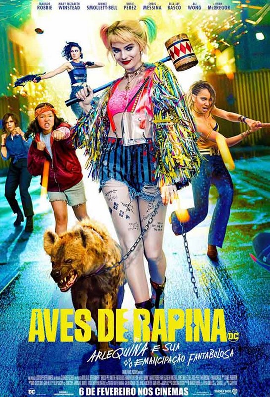 Arlequina em Aves de Rapina