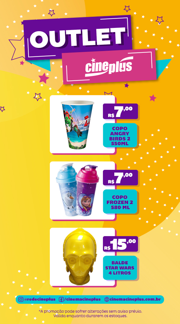 Aproveite o Outlet Cineplus para aumentar a sua coleção