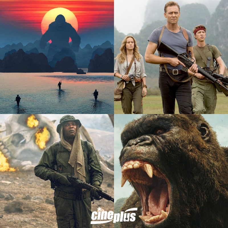 Surpreenda-se com Kong - A Ilha da Caveira