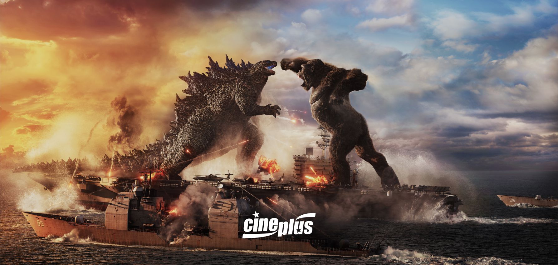 Ingressos disponíveis Godzilla Vs Kong estreia quinta-feira no Cineplus