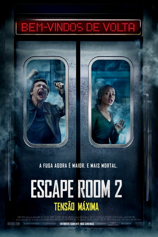 “Escape Room 2 Tensão Máxima” ganha pôster