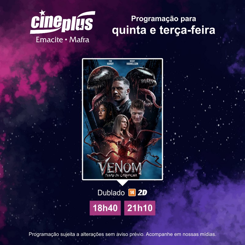 Programação Mafra - Quinta