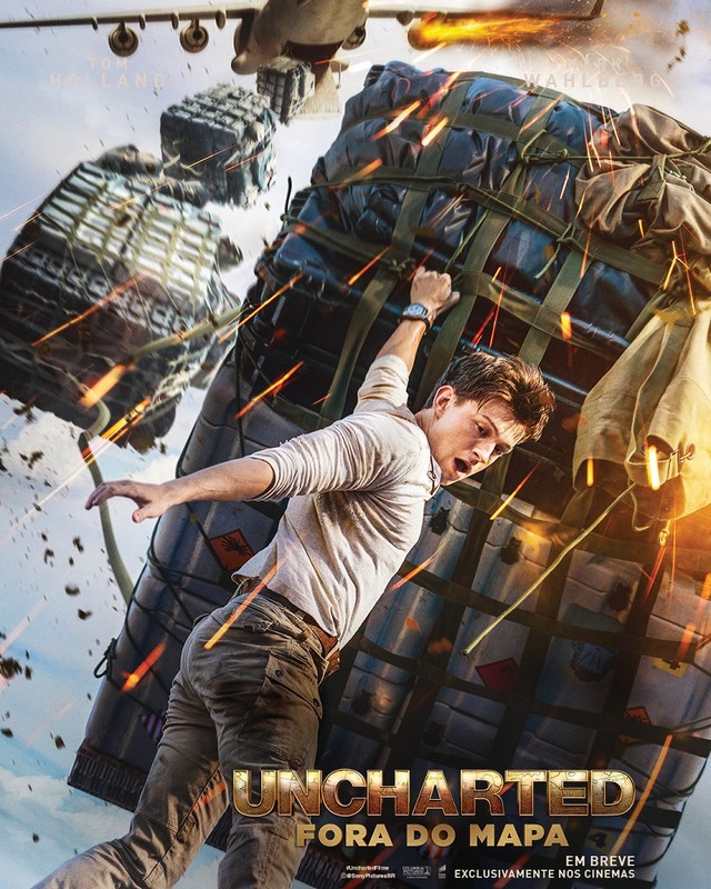 Uncharted Fora do Mapa - Muita ação no novo trailer legendado do