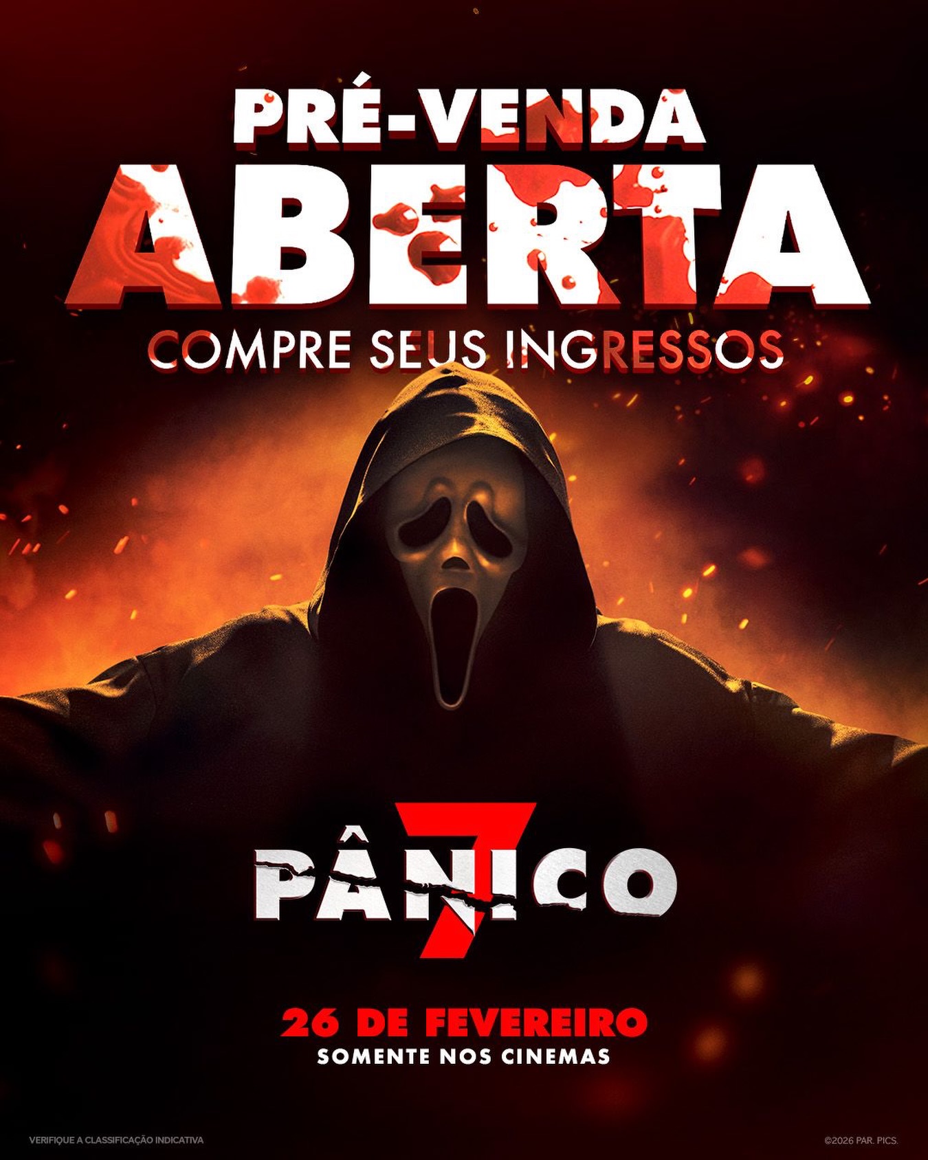 Cineplus inicia a venda de ingressos para a pre-estreia de Panico 7
