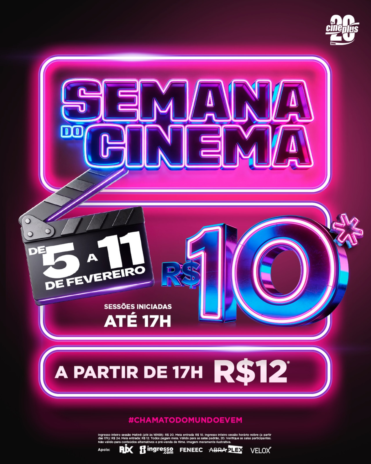 Semana do Cinema 2026