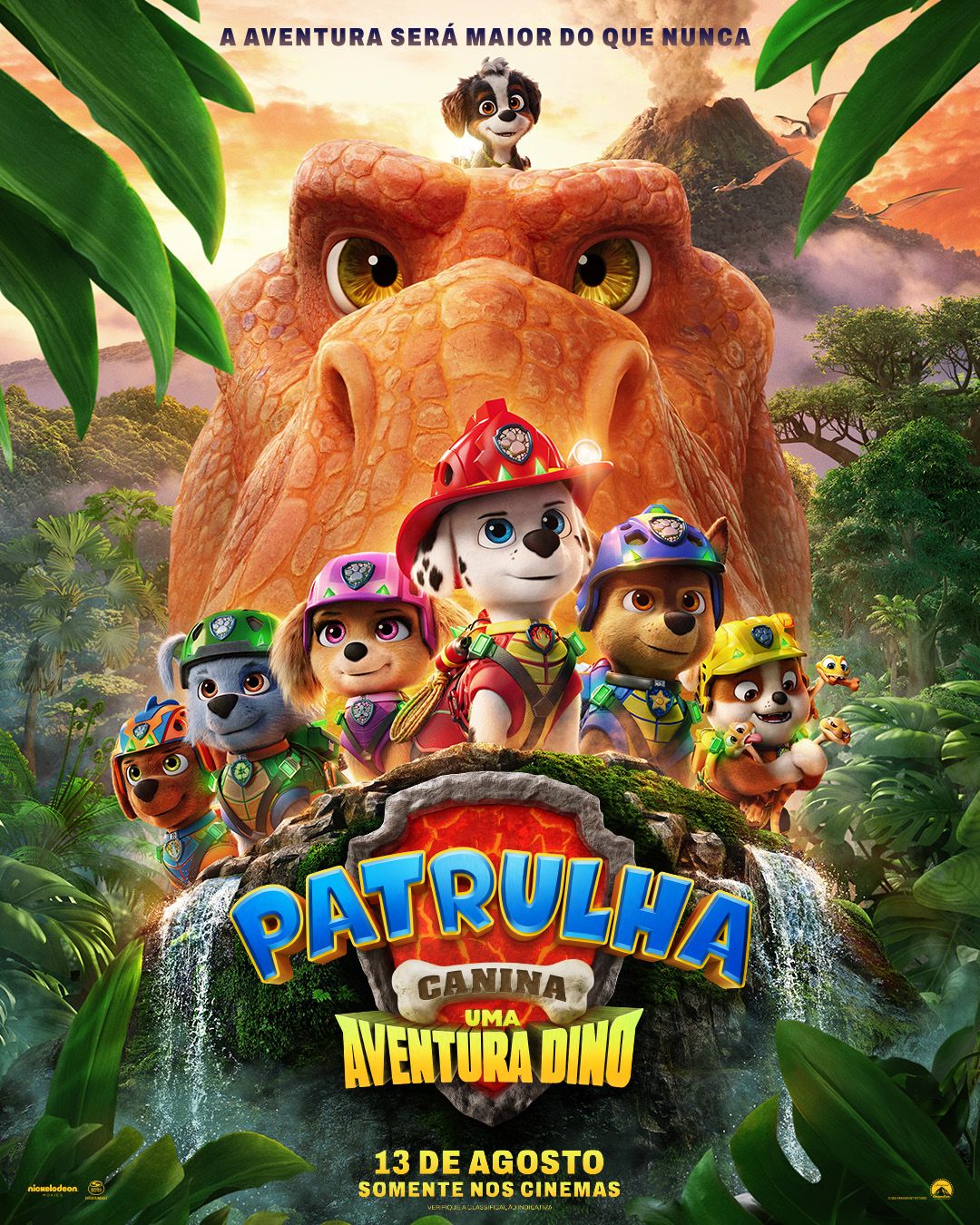 Patrulha Canina Uma Aventura Dino