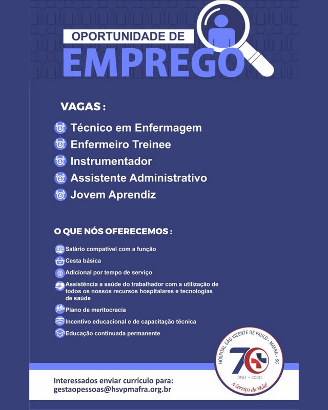 Vagas Hospital Mafra