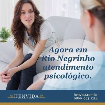 Psicóloga Rio Negrinho Henvida