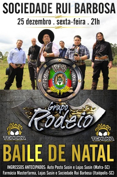 Concorra a ingressos para o Baile de Natal com Grupo Rodeio