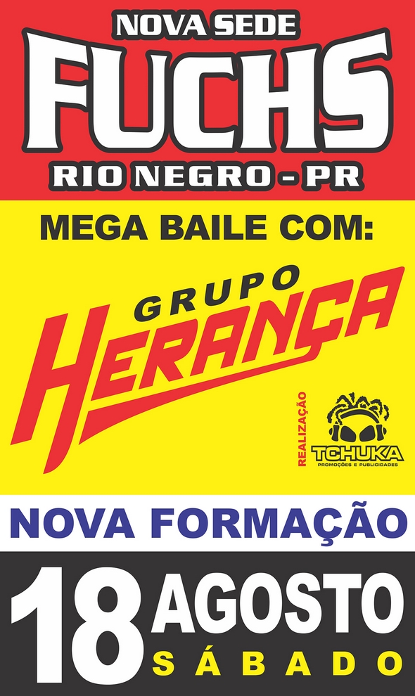 Mega baile com o grupo Herança