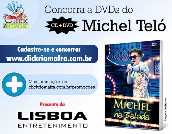 Sorteio de DVDs do Michel Teló