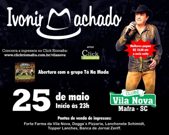 Baile com Ivonir Machado