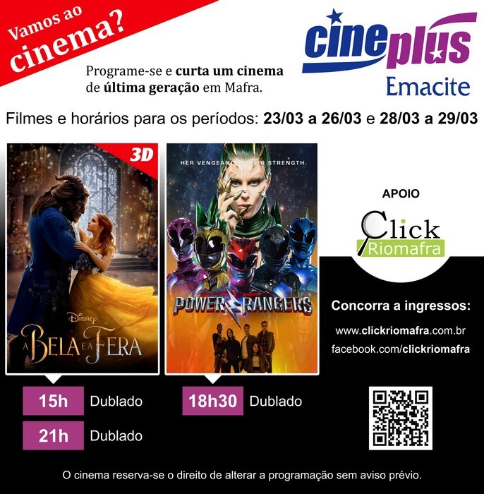 Power Rangers e A Bela e a Fera