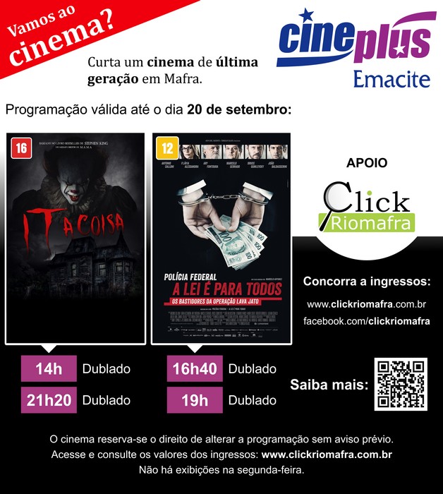 It A Coisa e Polícia Federal – A Lei é para Todos (13 set 2017)