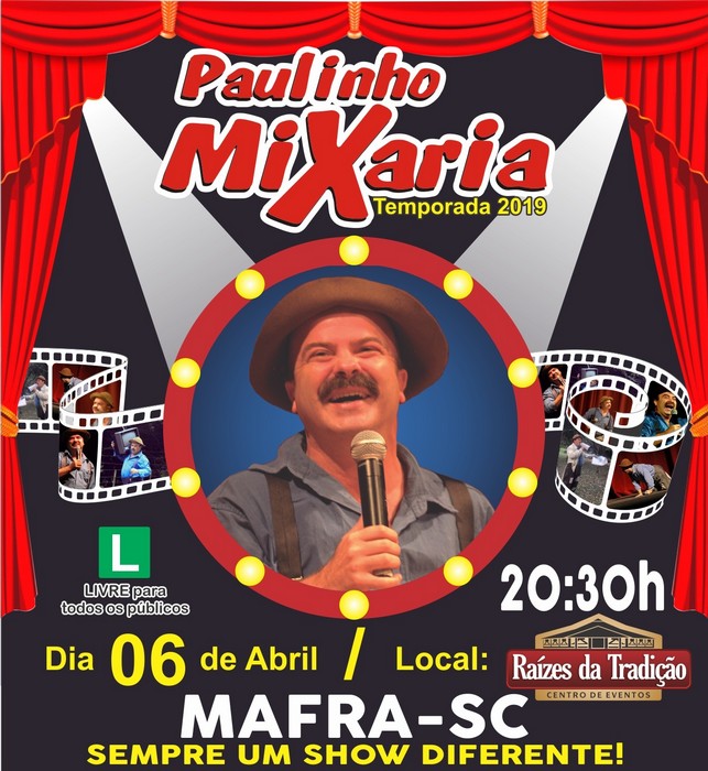 Ingressos para ver Paulinho Mixaria em Mafra (1)