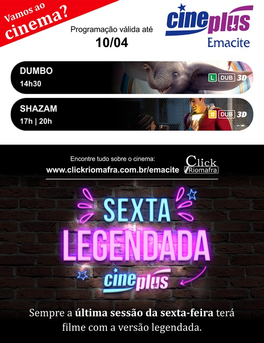 Concorra a ingressos para curtir o cinema na quarta-feira (dia 1004)