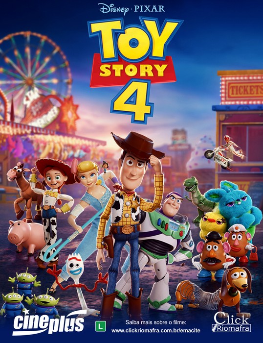 Ingressos para assistir Toy Story 4 em Mafra