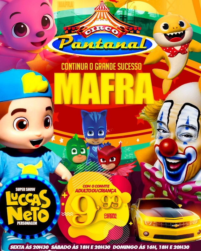 Circo Pantanal continua em Mafra; confira os horários (2)