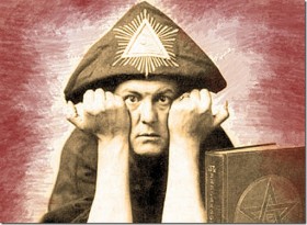 Aleister Crowley.