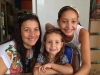 Andrea, mãe de Rafaella e Anna.