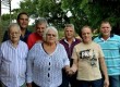 Mãe Erna Pangratz de Souza com os filhos Paulo, Edson, Sergio, Mauro e Renato, com esposo Paulo.