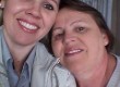 Mãe Clarice e filha Denilda Fuchs.