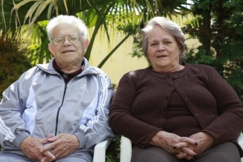 Seu Paulo e dona Erna 59 anos de casados.