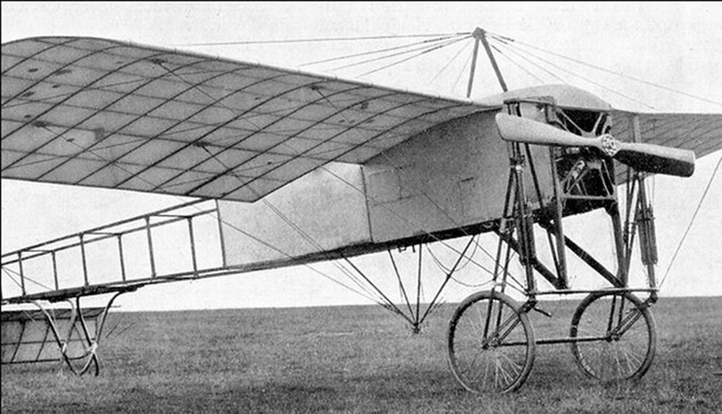 Avião modelo Blériot-Sit usado na Guerra do Contestado