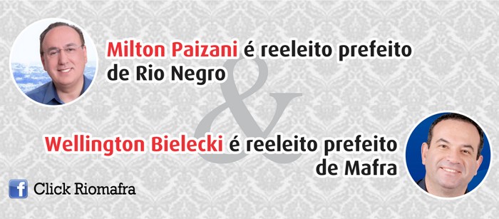 Resultados das eleições em Rio Negro, Mafra e região