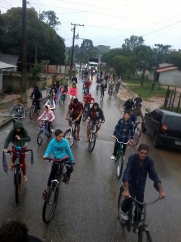 Passeio Ciclístico é realizado na Campina