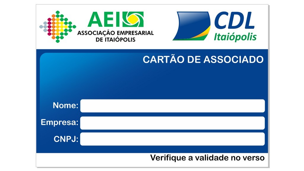 AEI e CDL lançam o Cartão do Associado