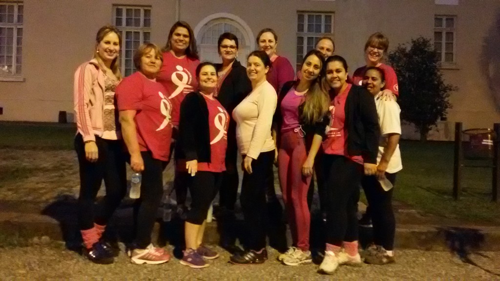 Caminhada noturna Outubro Rosa