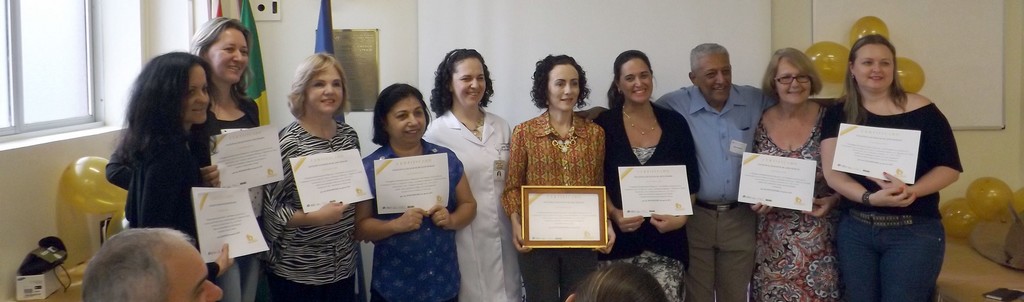 Banco de leite da Maternidade Catarina Kuss recebeu o certificado de excelência