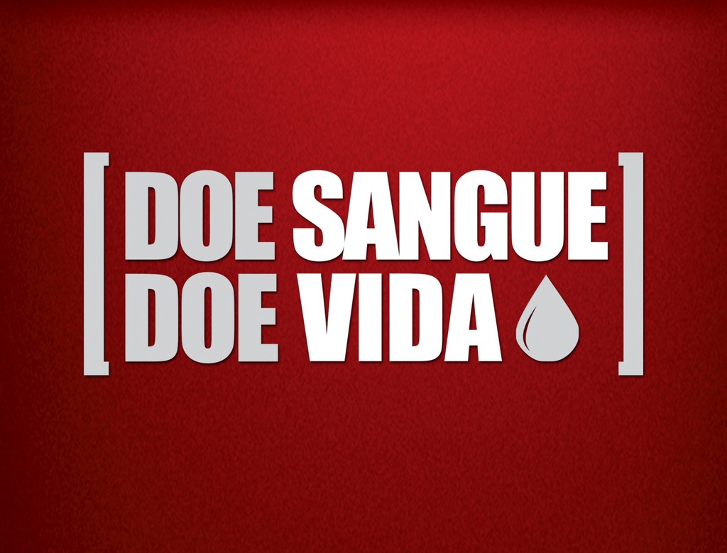 Doar sangue é um ator de amor
