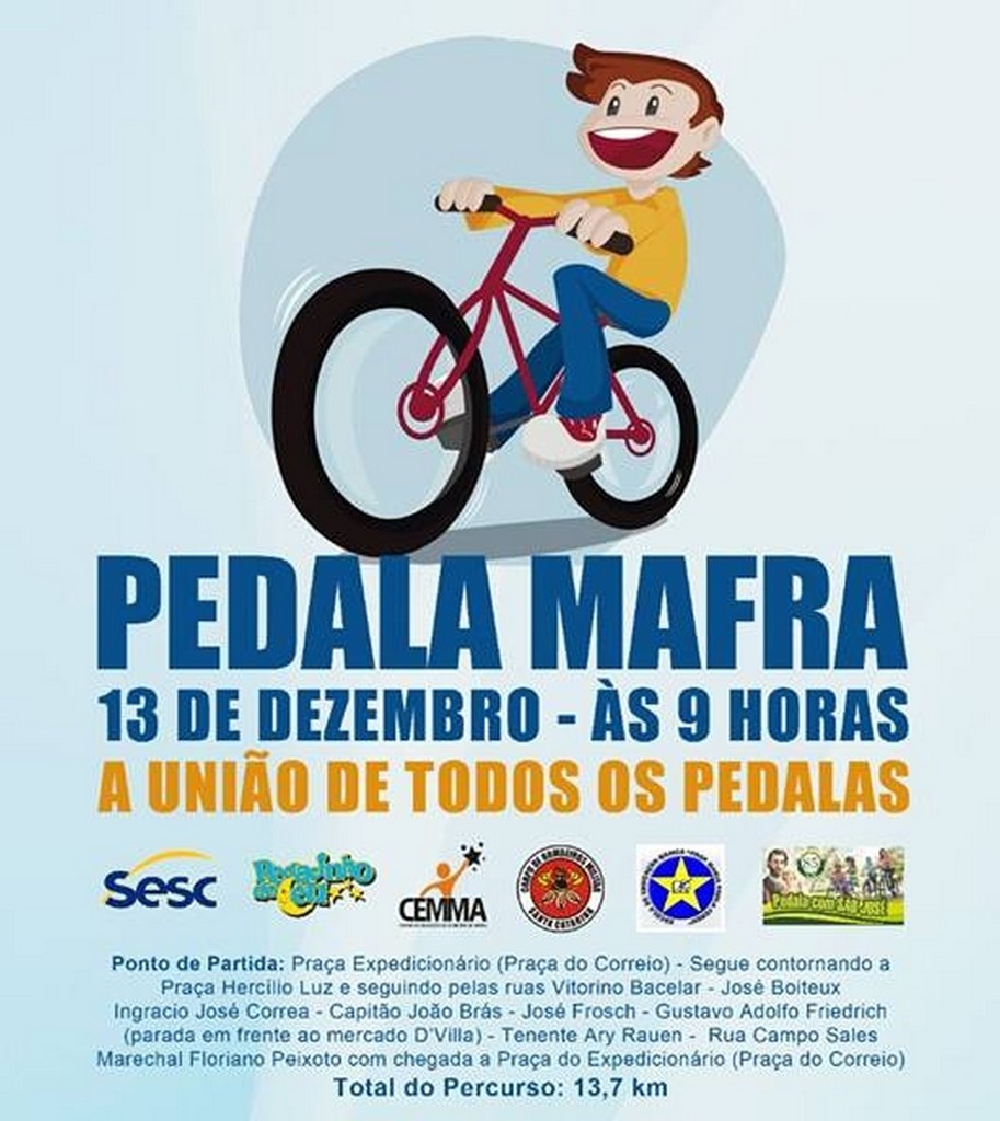 Pedala Mafra especial de Natal será realizado no próximo dia 13 (2)