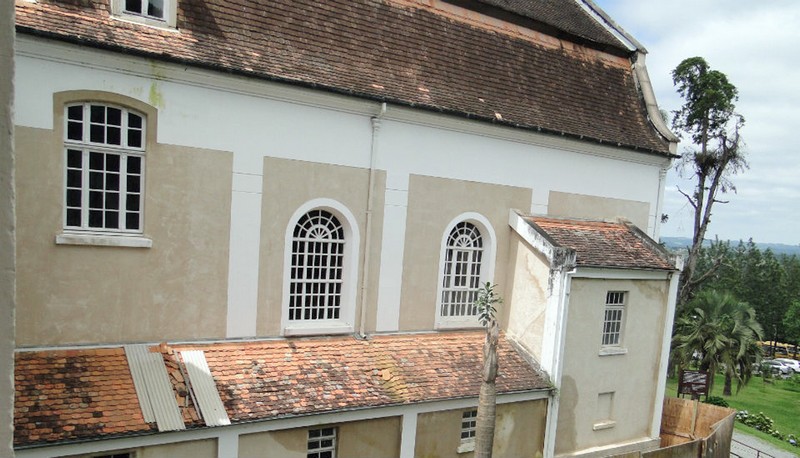 Obras no telhado do Seminário alteram missas na capela