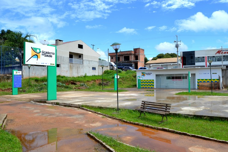 Trabalhos de construção da Academia da Saúde entram na reta final em Quitandinha (1)