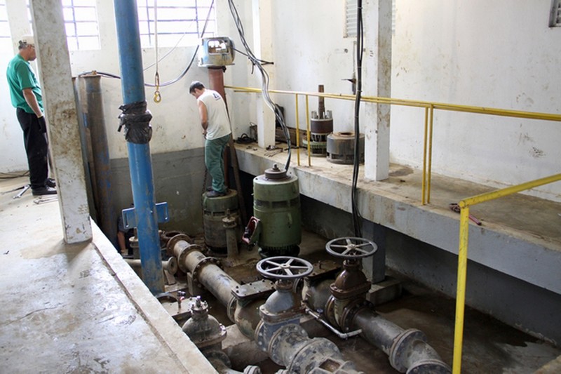 Consumidores continuam reclamando da falta de água em Mafra (3)