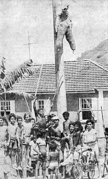 Tradição da Semana Santa a malhação do Judas (1)