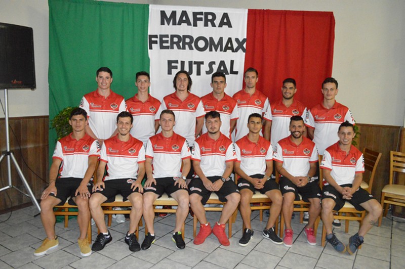 Plantel do Mafra Ferromax Futsal é apresentado oficialmente