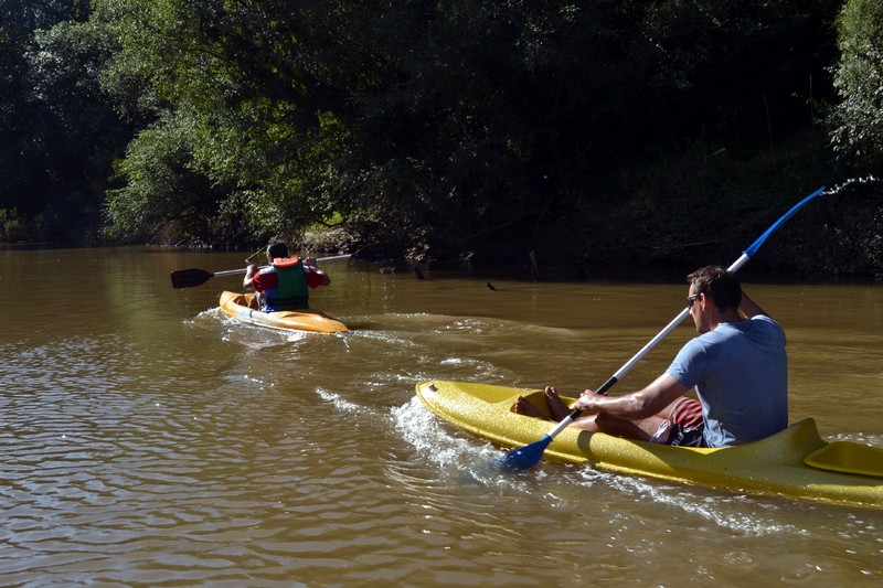 Chuva adia provas de caiaque e vôlei de areia de Quitandinha