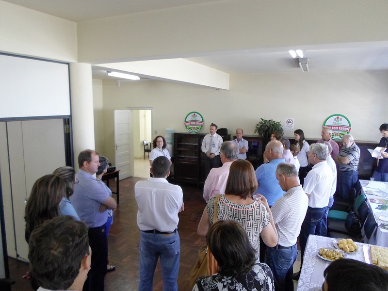 Das sete regionais da região, os funcionários da regional Mafra, também comemorou os 60 anos de atividades da Epagri