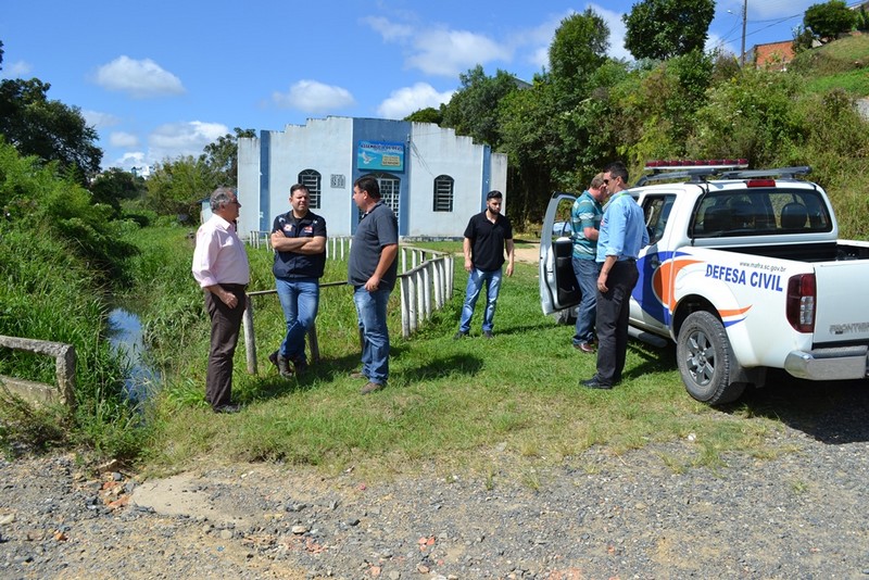 Defesa Civil do Estado vistoria às tubulações do rio Bandeira (1)