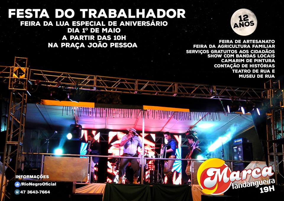 Rio Negro prepara a Festa do Trabalhador