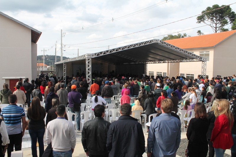 Entrega das chaves Condomínio Ouro Verde