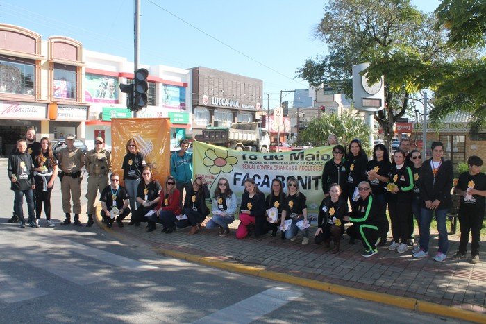 Mafra mobilizou-se em favor da proteção da criança e do adolescente (1)